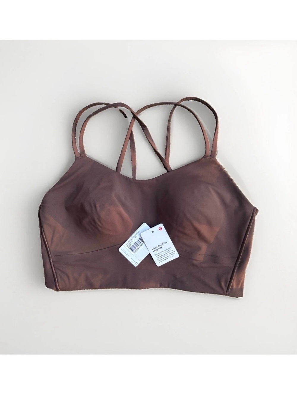 Lululemon Like a Cloud Longline Sports Bra B/C Cup Java 10 Medium